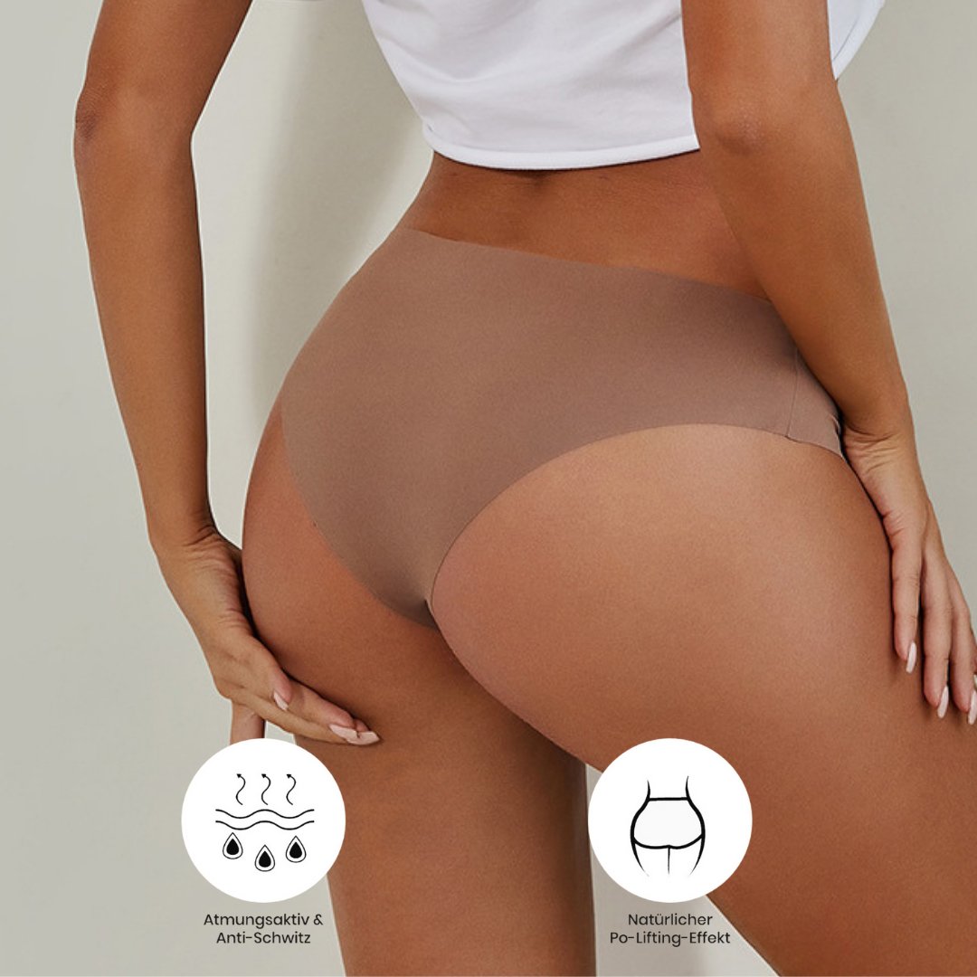 Seamless - 3er Set Nahtlose Premium Höschen - Seamless-Underwear