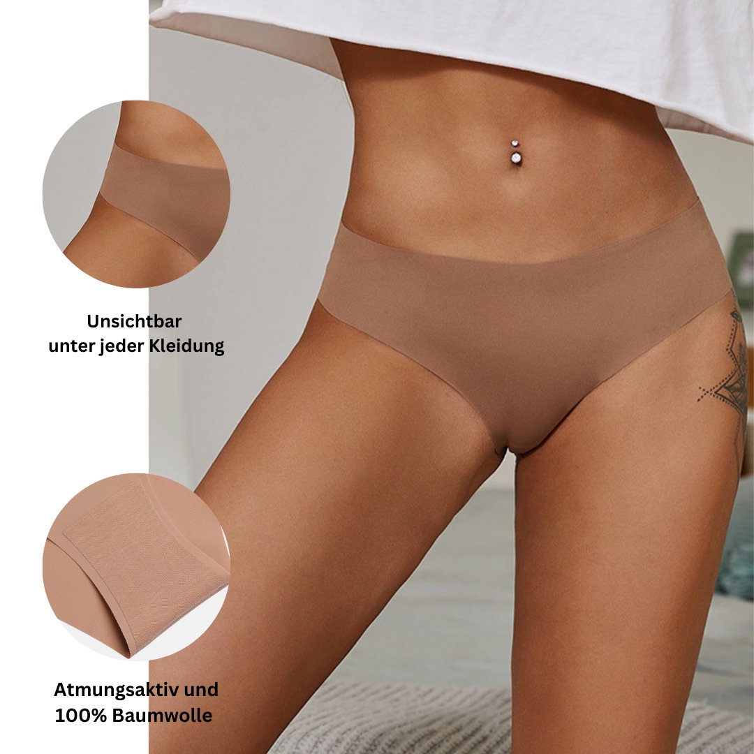 Seamless - 3er Set Nahtlose Premium Höschen - Seamless-Underwear
